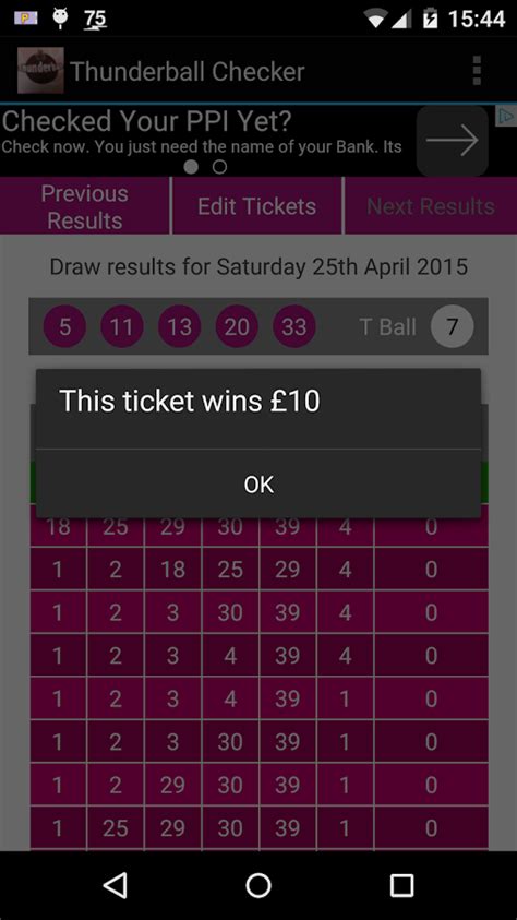 thunderball results checker|check your thunderball numbers.